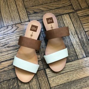 DV by Dolce Vita Wedge Slide Sandals Size 10